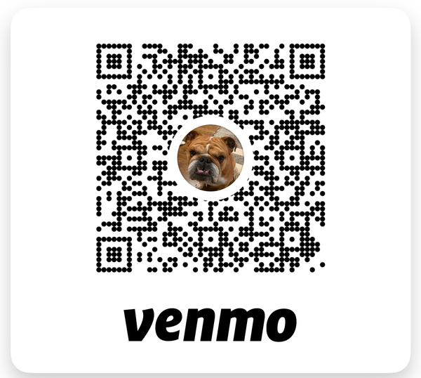 Venmo QR code for @rileymaca